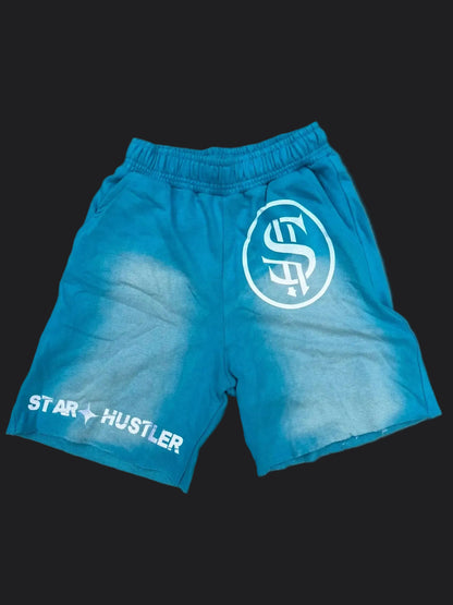 Blue Star Hustler Vintage Shorts